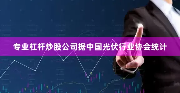 专业杠杆炒股公司据中国光伏行业协会统计